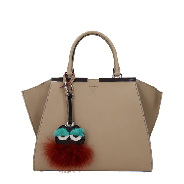 Multicolor Fur Keychain Fendi