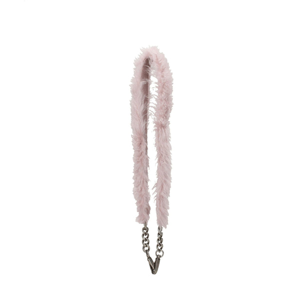 Pink Fur Shoulder Bag Miu Miu