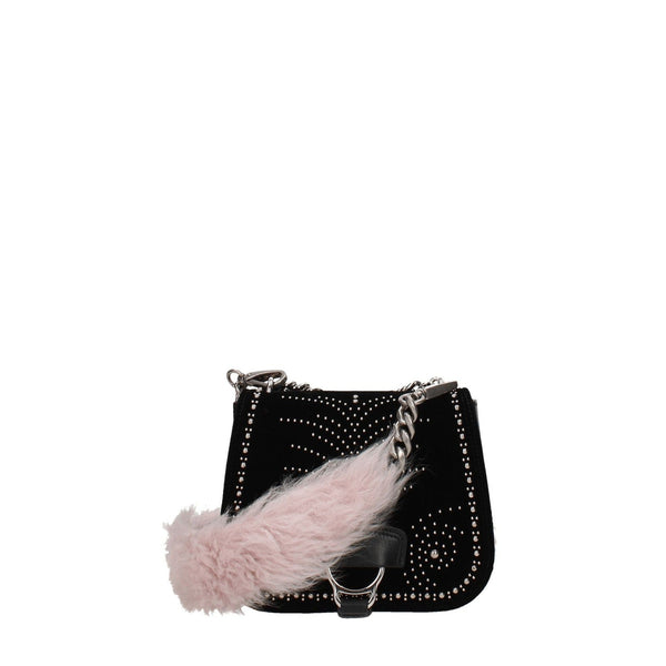 Pink Fur Shoulder Bag Miu Miu