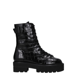 Black Leather Ankle Stuart Weitzman