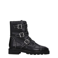 Black Leather Ankle Stuart Weitzman