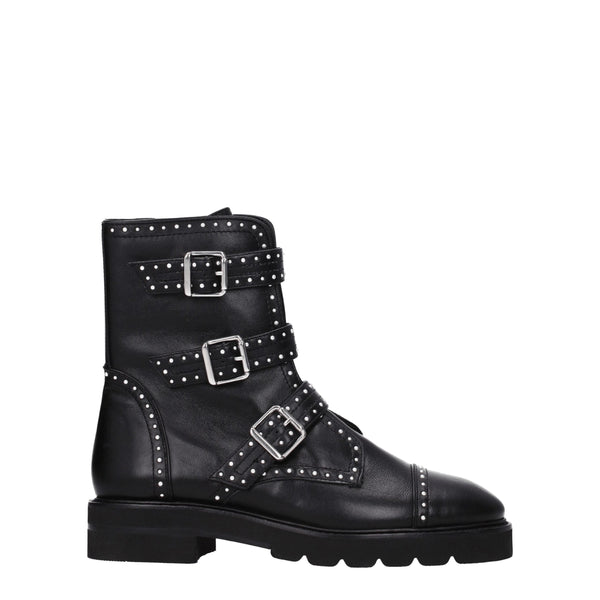 Black Leather Ankle Stuart Weitzman