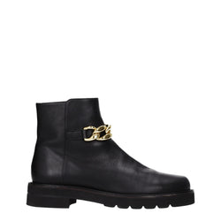 Black Leather Ankle Stuart Weitzman