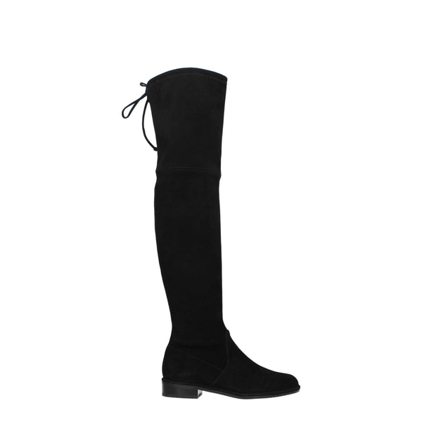 Black Leather Boot Stuart Weitzman