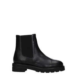 Black Leather Ankle Stuart Weitzman