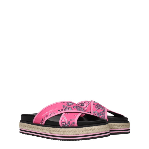 Pink Fabric Slipper Kenzo