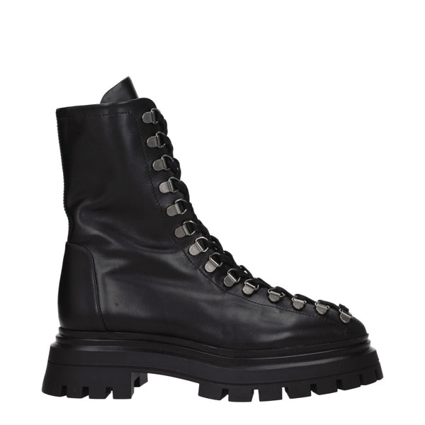 Black Leather Ankle Boots Stuart Weitzman