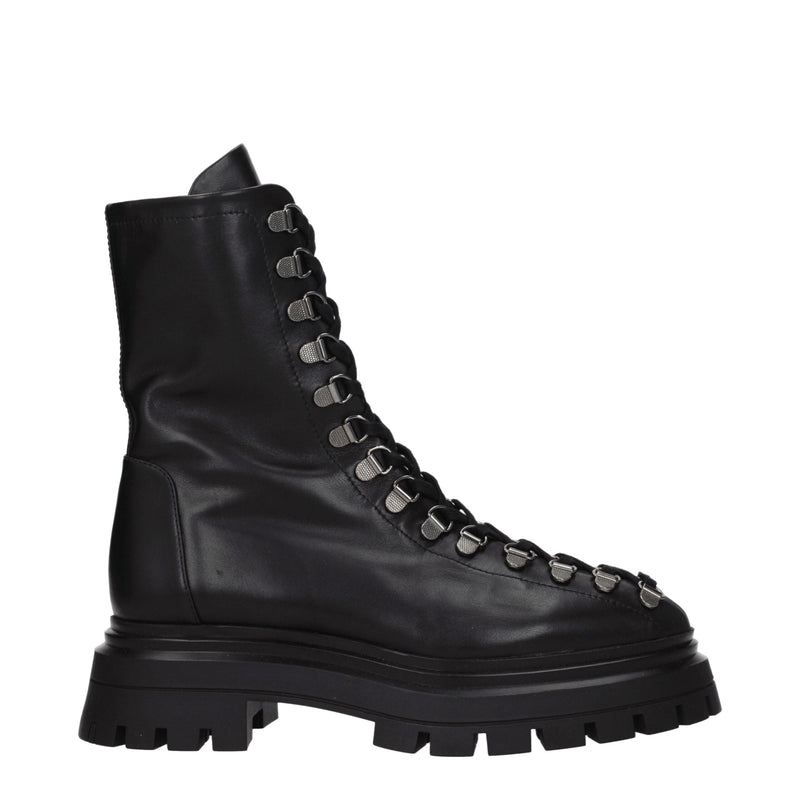 Black Leather Ankle Boots Stuart Weitzman