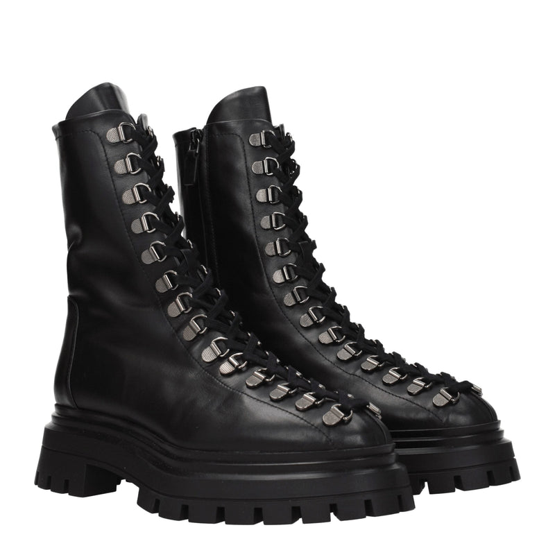 Black Leather Ankle Boots Stuart Weitzman