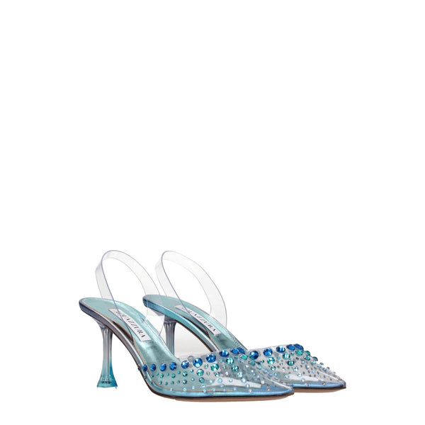 Transparent Pvc Stiletto Heels Sandals Aquazzura