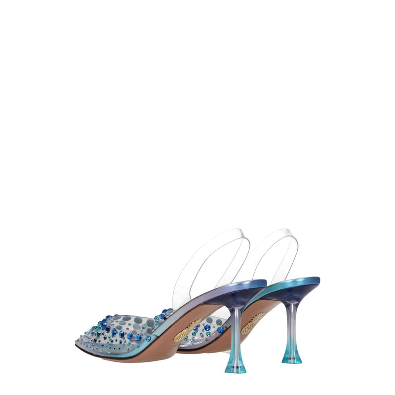Transparent Pvc Stiletto Heels Sandals Aquazzura