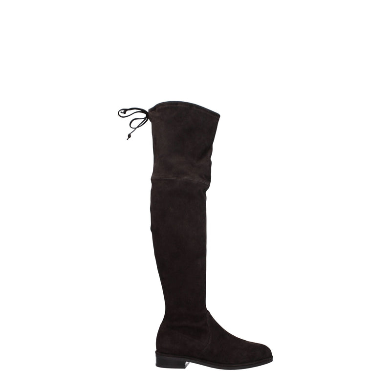 Brown Leather Over The Knee Stuart Weitzman