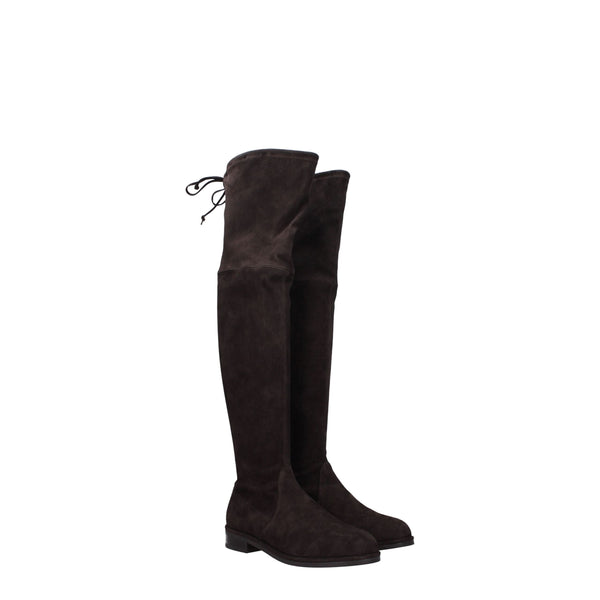 Brown Leather Over The Knee Stuart Weitzman