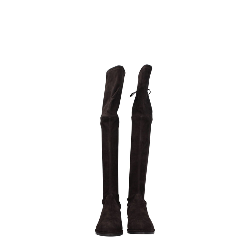 Brown Leather Over The Knee Stuart Weitzman
