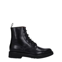 Black Leather Ankle Boots Church's