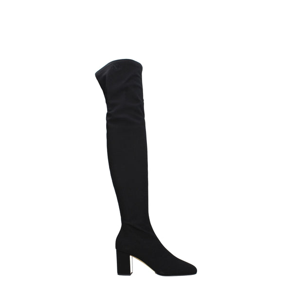 Black Fabric Over The Knee Valentino Garavani