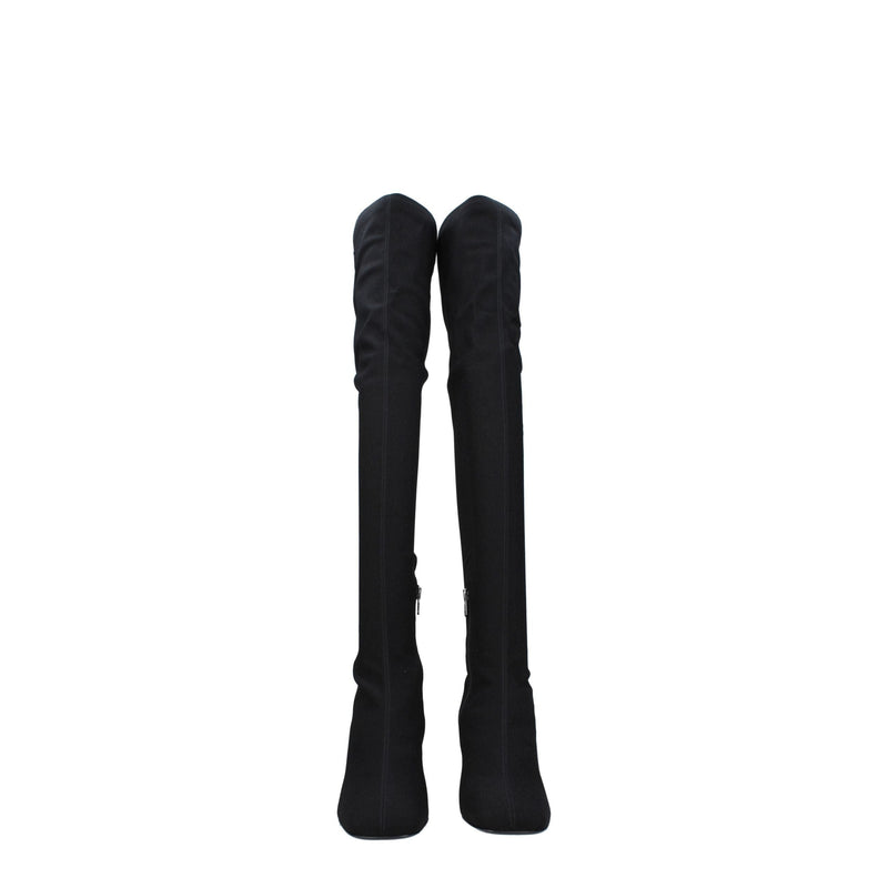 Black Fabric Over The Knee Valentino Garavani