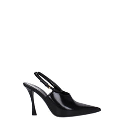 Black Leather High Heel Pumps Givenchy