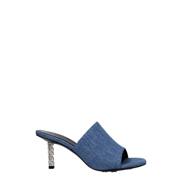 Blue Fabric Platforms Givenchy