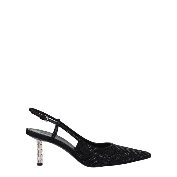 Black Fabric High Heel Pumps Givenchy