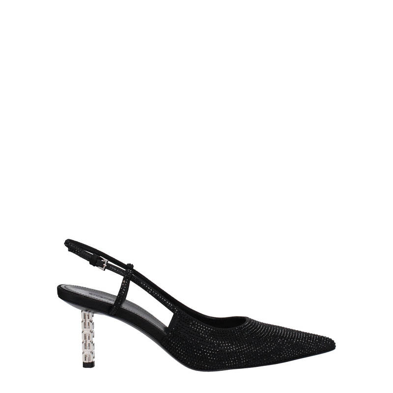 Black Fabric High Heel Pumps Givenchy
