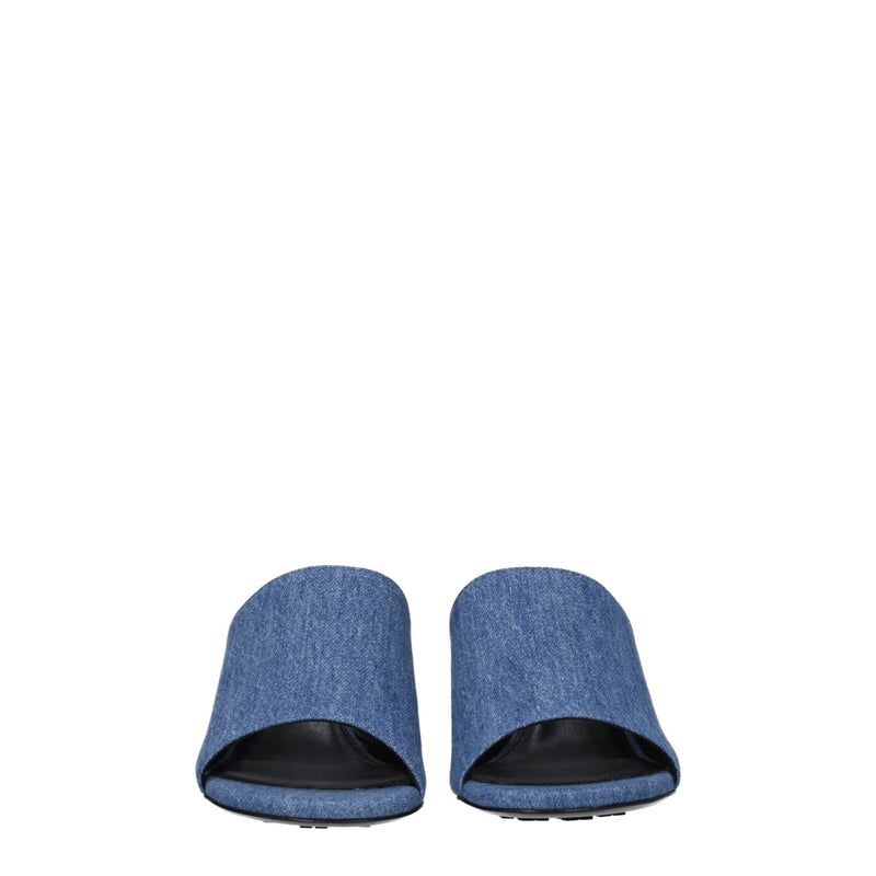 Blue Fabric Platforms Givenchy