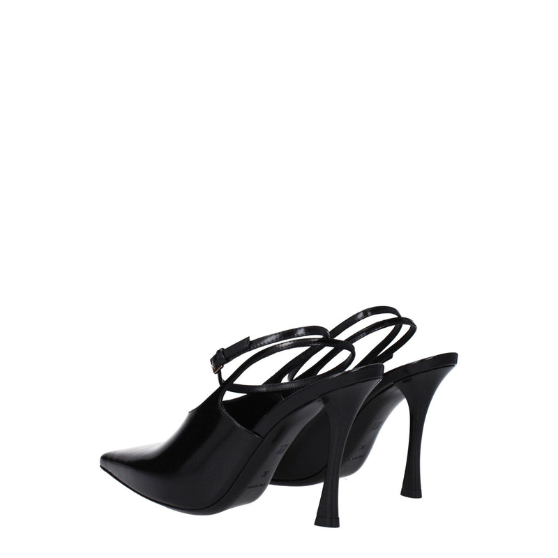 Black Leather High Heel Pumps Givenchy