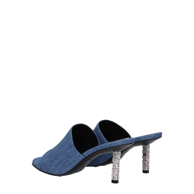 Blue Fabric Platforms Givenchy