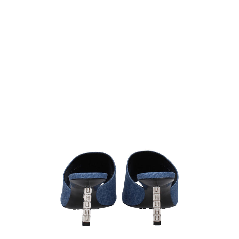 Blue Fabric Platforms Givenchy