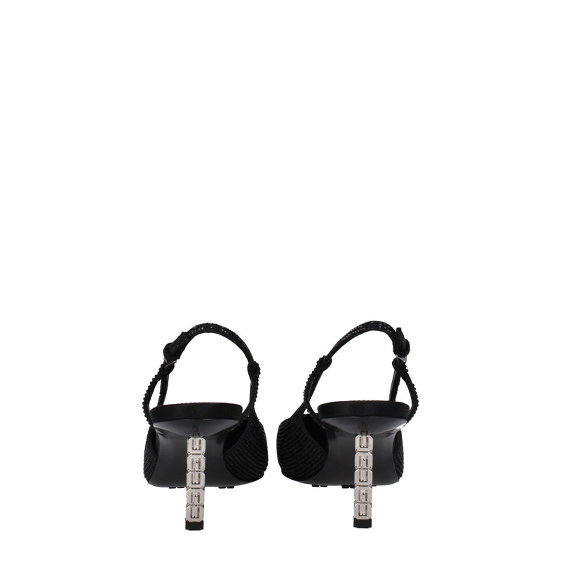 Black Fabric High Heel Pumps Givenchy