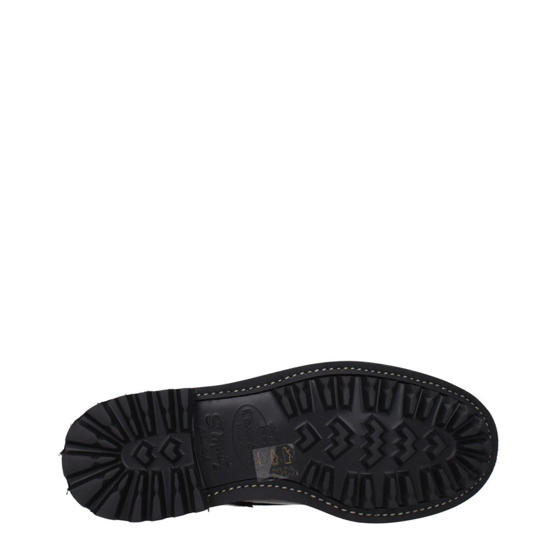 Black Leather Ankle Boots Church's