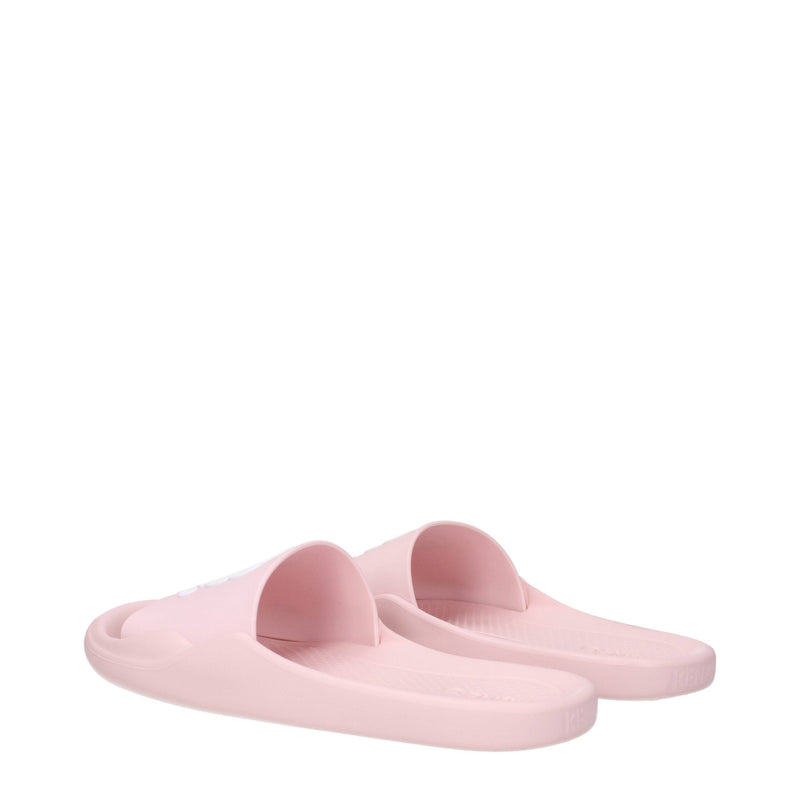 Pink Cotton Slippers Sandals Kenzo