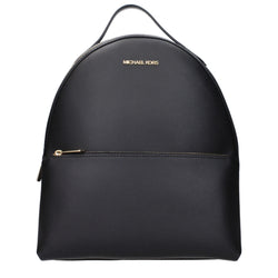 Black Leather Backpacks Michael Kors