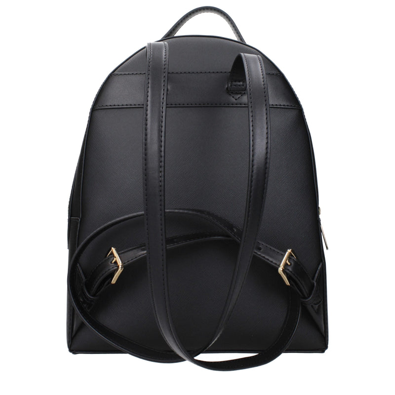 Black Leather Backpacks Michael Kors