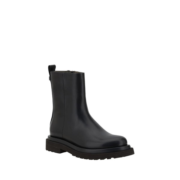 Leather Ankle Boots Brunello Cucinelli