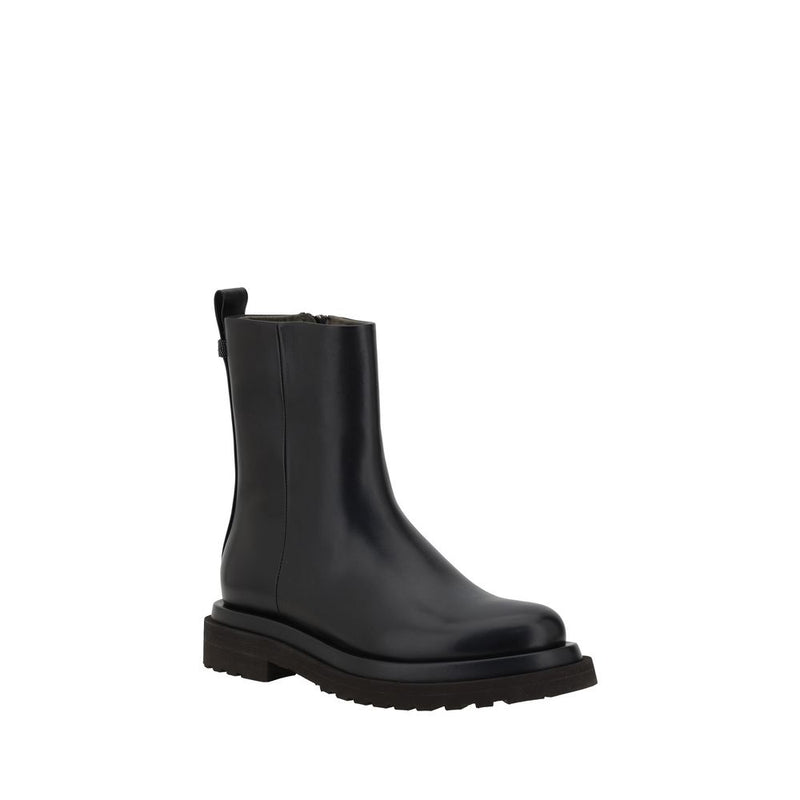 Leather Ankle Boots Brunello Cucinelli