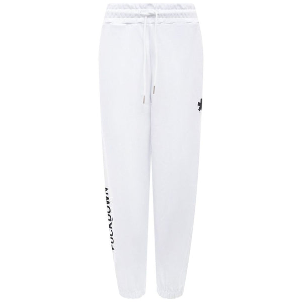 White Cotton Jeans & Pant Comme Des Fuckdown