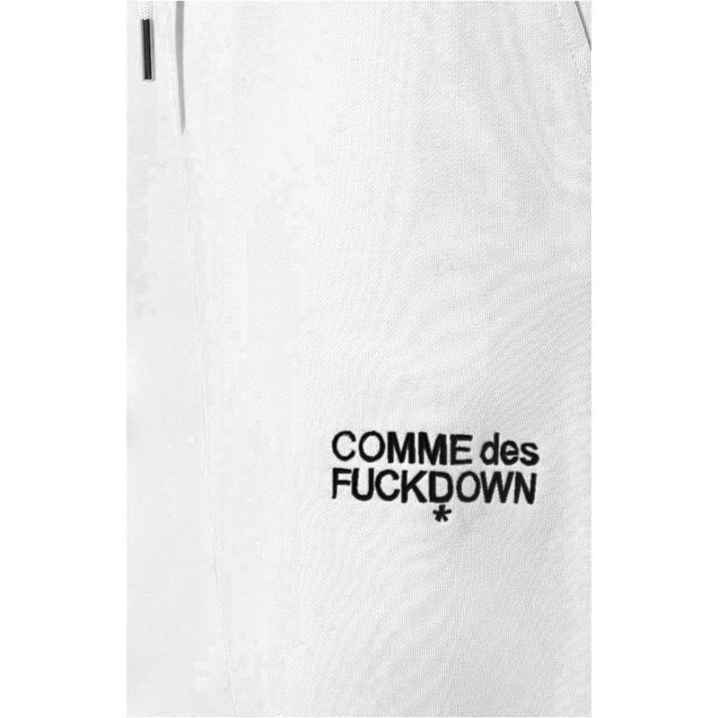 White Cotton Jeans & Pant Comme Des Fuckdown