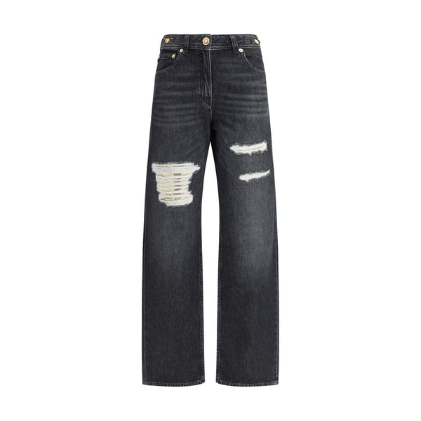 Cut-Out detail Jeans Versace