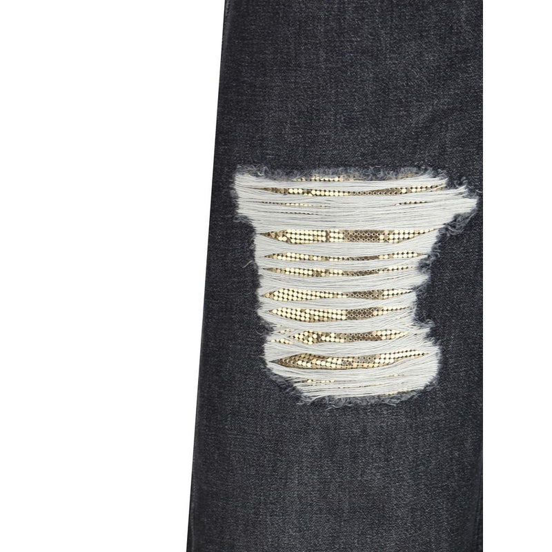 Cut-Out detail Jeans Versace