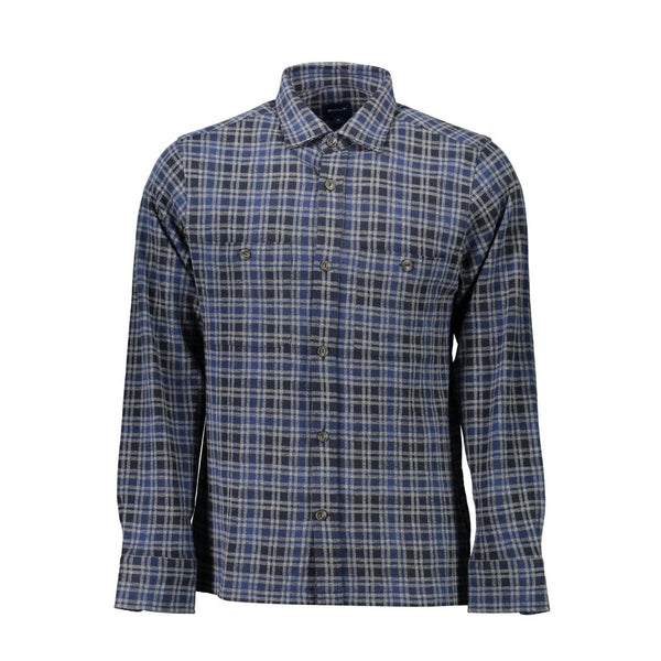 Blue Cotton Shirt Gant