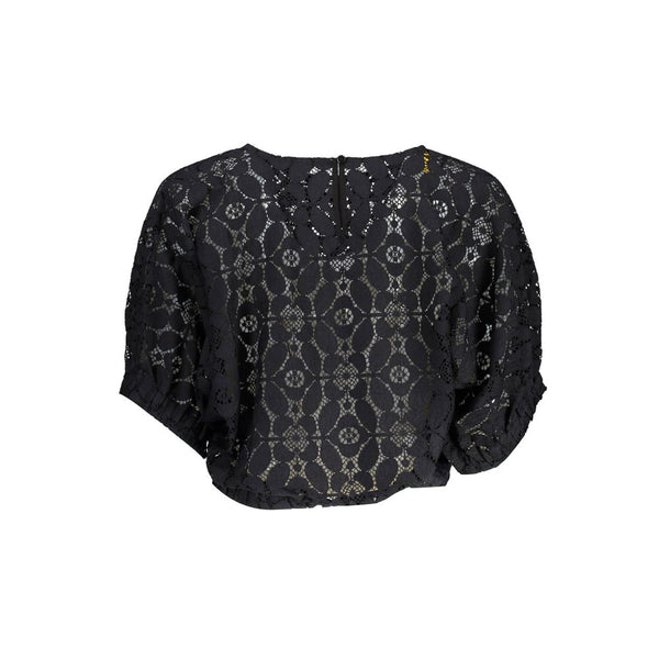 Black Polyester Tops & T-Shirt Desigual