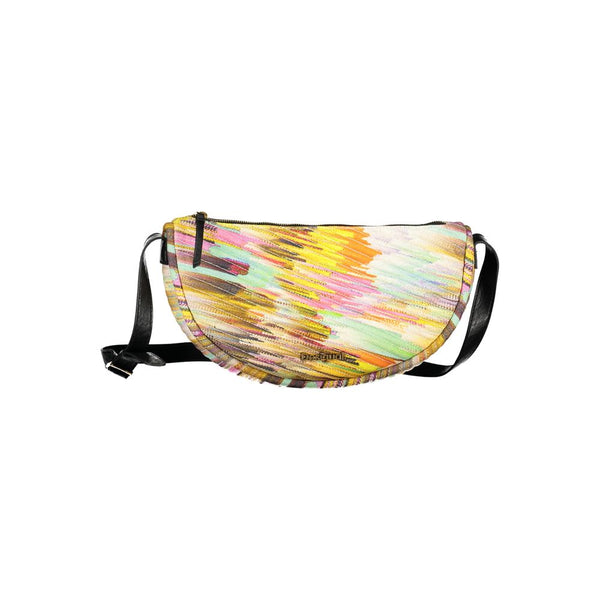 Yellow Polyester Handbag Desigual