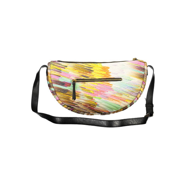 Yellow Polyester Handbag Desigual
