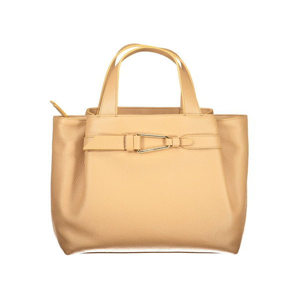 Brown Polyethylene Handbag Coccinelle
