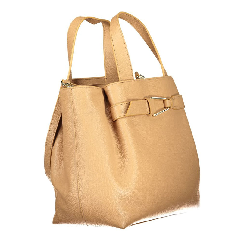 Brown Polyethylene Handbag Coccinelle
