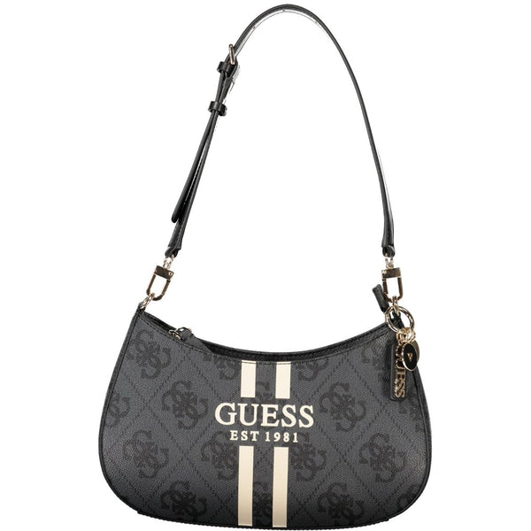 Black Polyethylene Women Handbag Guess Jeans