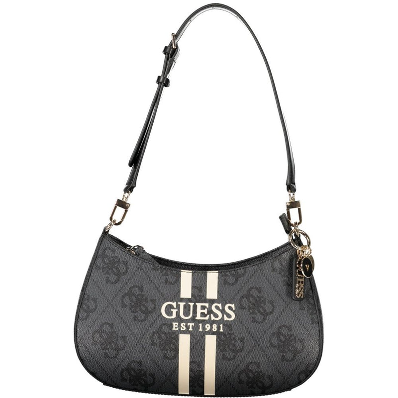 Black Polyethylene Women Handbag Guess Jeans