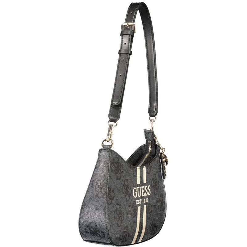 Black Polyethylene Women Handbag Guess Jeans