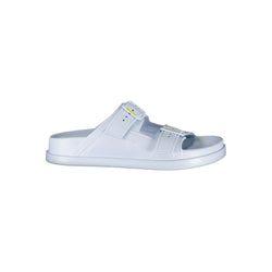 Blue Polyethylene Women Sandal Blauer
